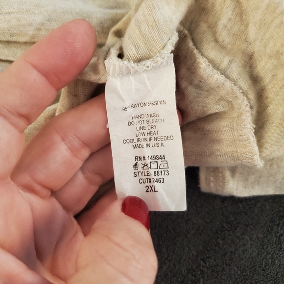 Holiday tunic size 2X - Picture 6 of 6